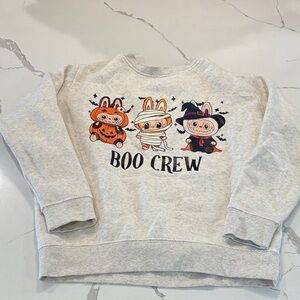 Kids Boo Crew Halloween Sweatshirt